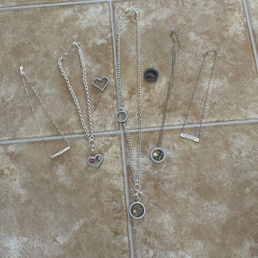 Origami Owl charm lockets